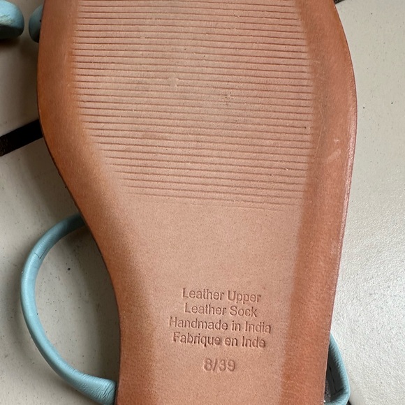 Jeffrey Campbell Blue Sandals - Size 8 - Picture 6 of 7
